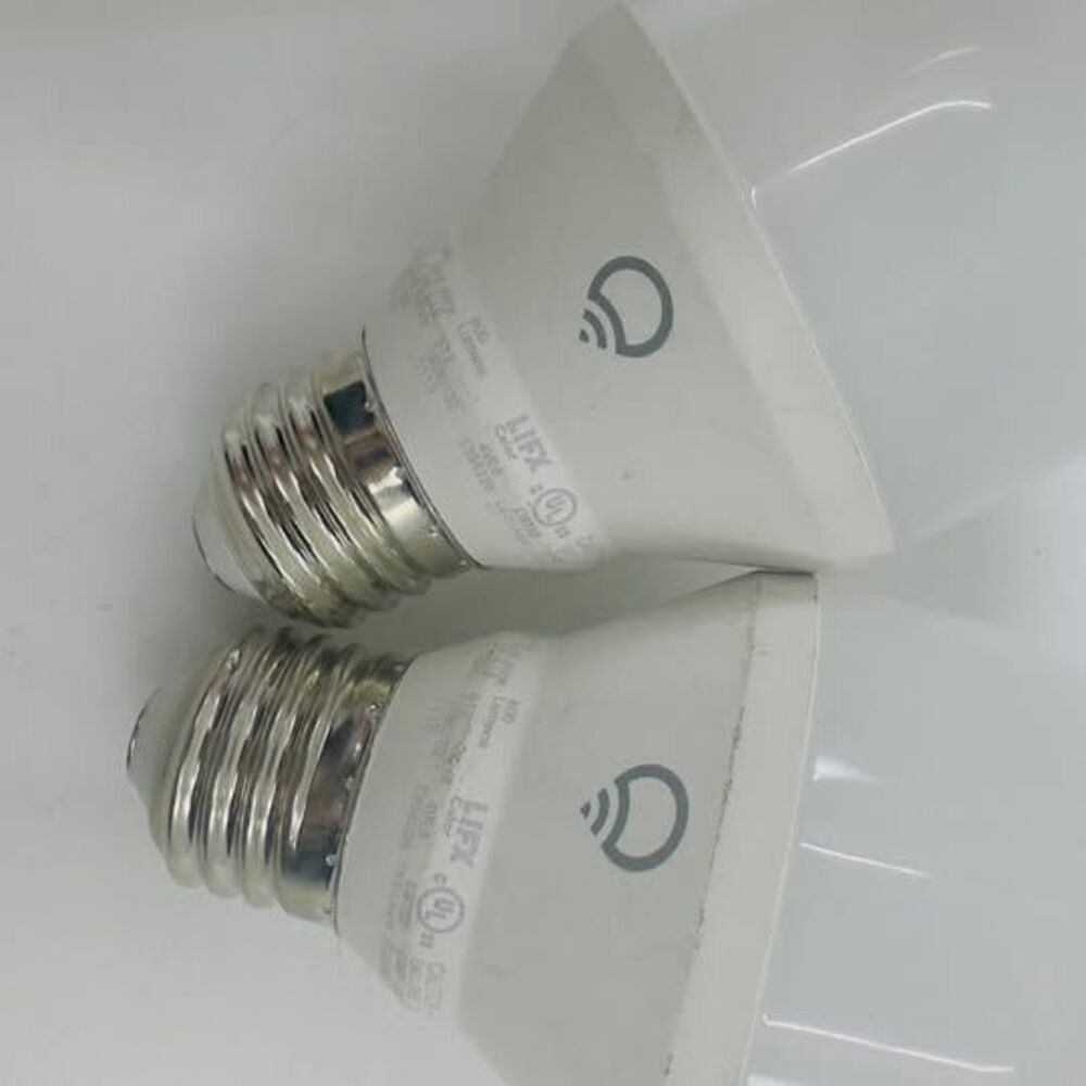 LIFX Color LED Smart Bulb E26 WiFi HomeKit Alexa - Lot of 2